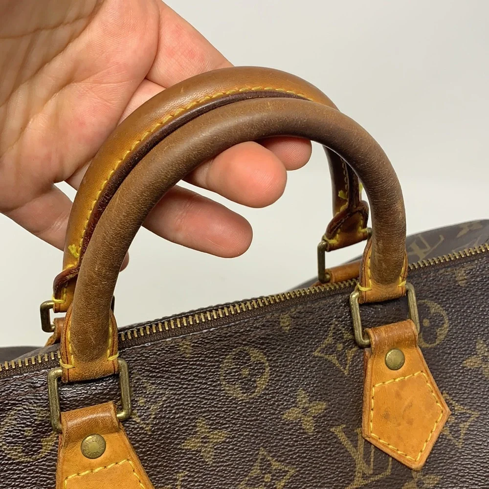 authentic Louis Vuitton Hand Bag Speedy 30 tote bag